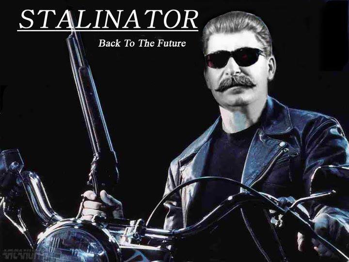 Image result for "back to the future" stalin
